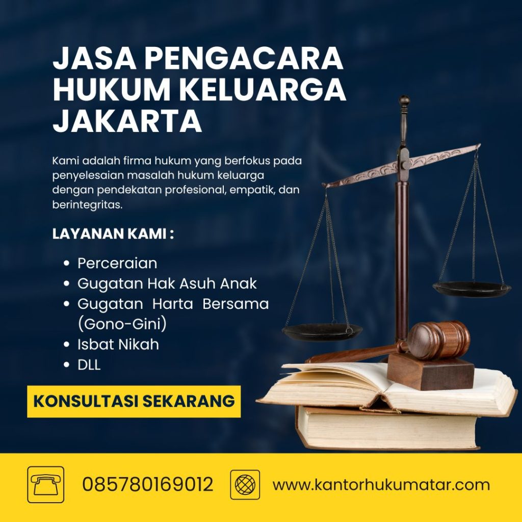 Jasa Pengacara Hukum Keluarga Jakarta