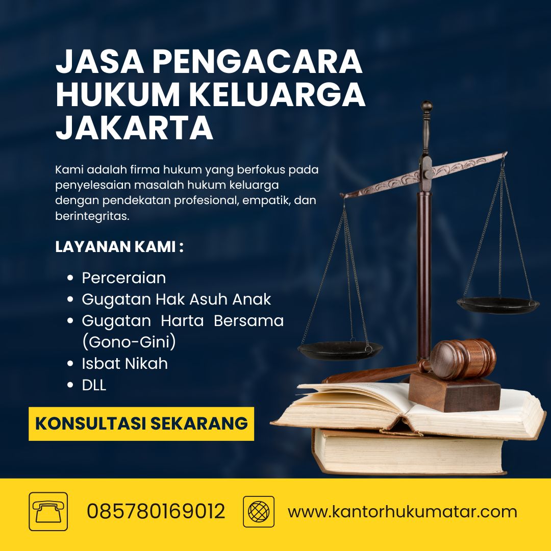 Jasa Pengacara Hukum Keluarga Jakarta