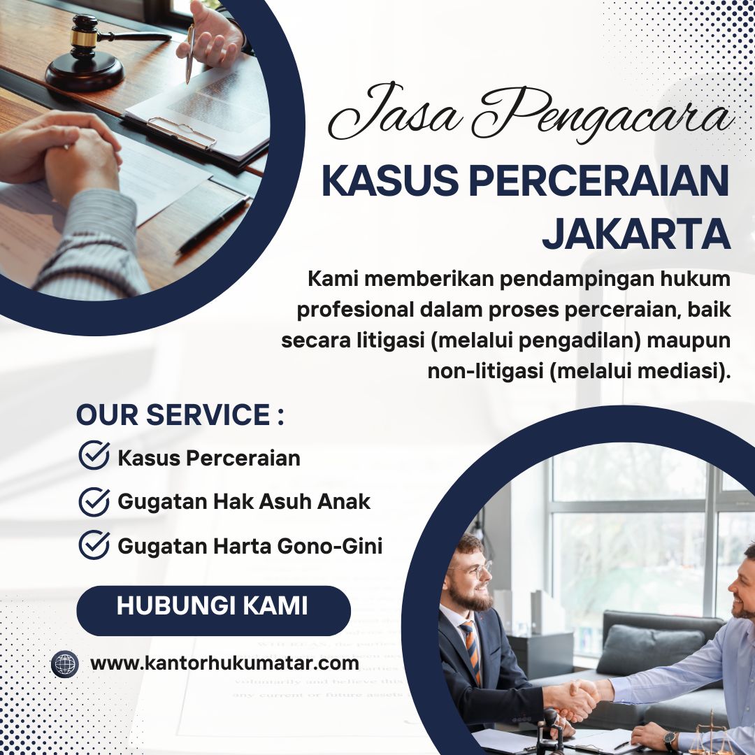 Jasa Pengacara Kasus Perceraian Jakarta