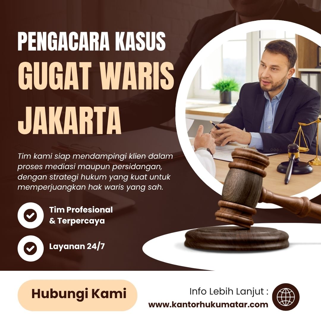 Pengacara Kasus Gugat Waris Jakarta